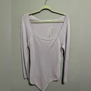 NWT- Abercrombie & Fitch- Women’s long sleeve bodysuit. Size XL